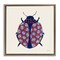 Stupell Industries Rose Blooming Beetle Floater Framed Canvas Wall Art Design by Yvette St. Amant